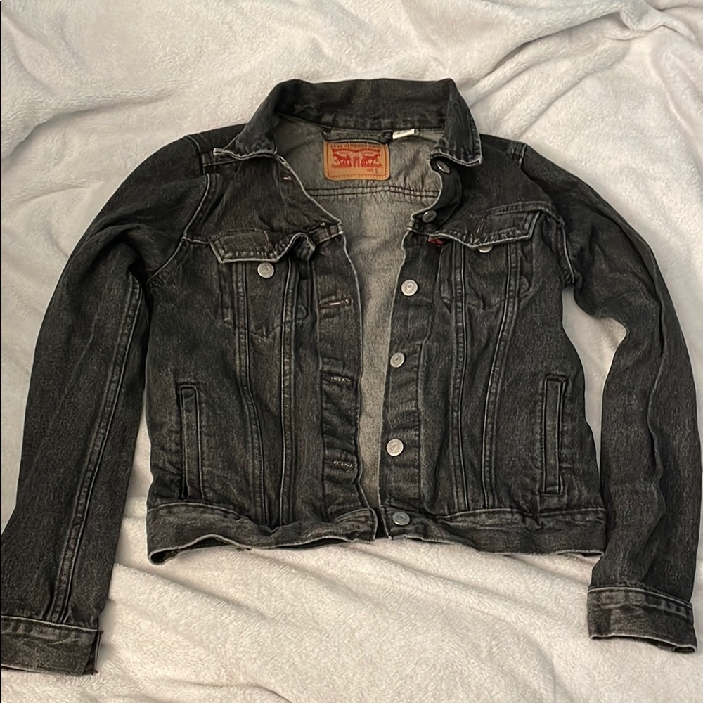 Levi's Black Jean Jacket Classic Trucker Style